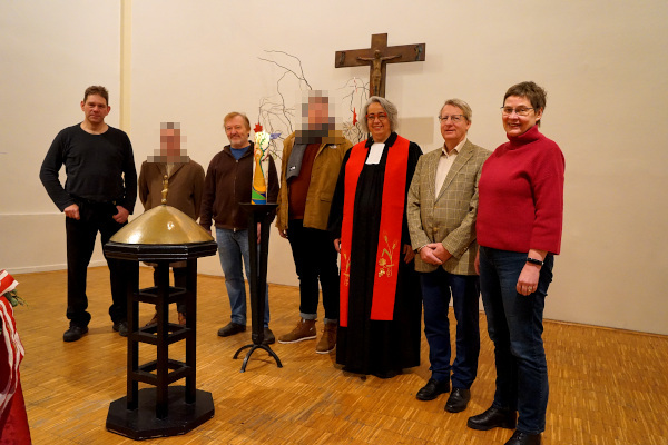 Gemeindekirchenrat bei der Weihung Dez 2022